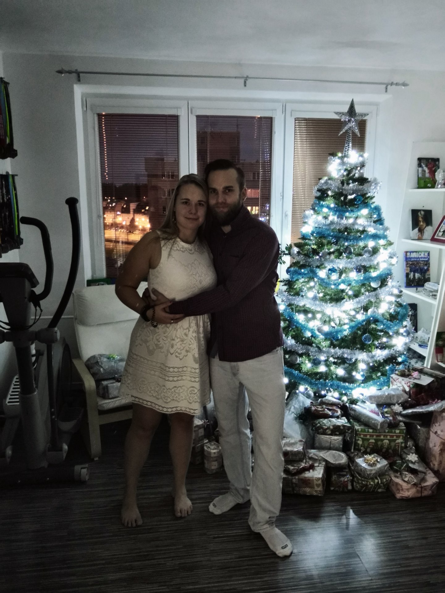 První společné Vánoce, prosinec 2018